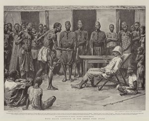 Met Majoor Lothaire in de Vrijstaat Congo